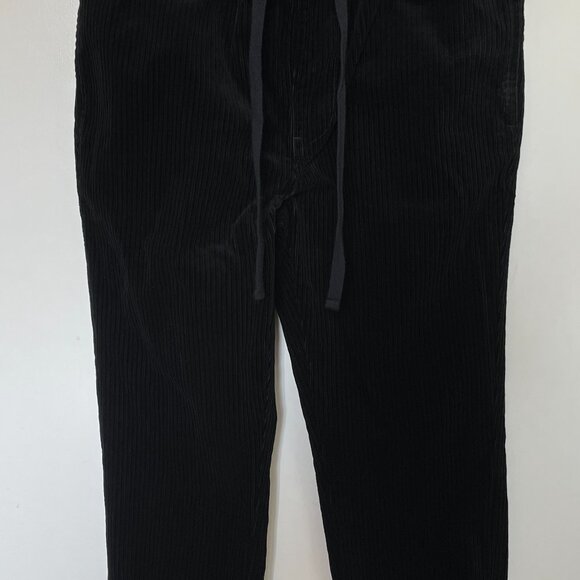 Topman tapered Cord Joggers – W32 L30 (black) - Picture 4 of 10
